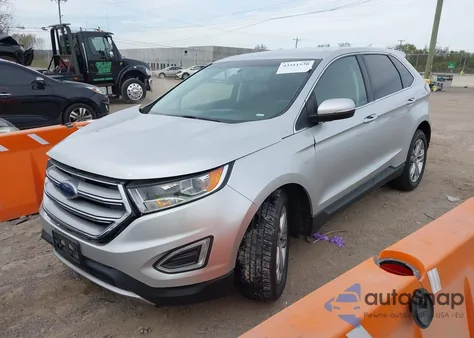 2018 Ford Edge Titanium z USA, uszkodzony, nr VIN 2FMPK3K84JBC02039